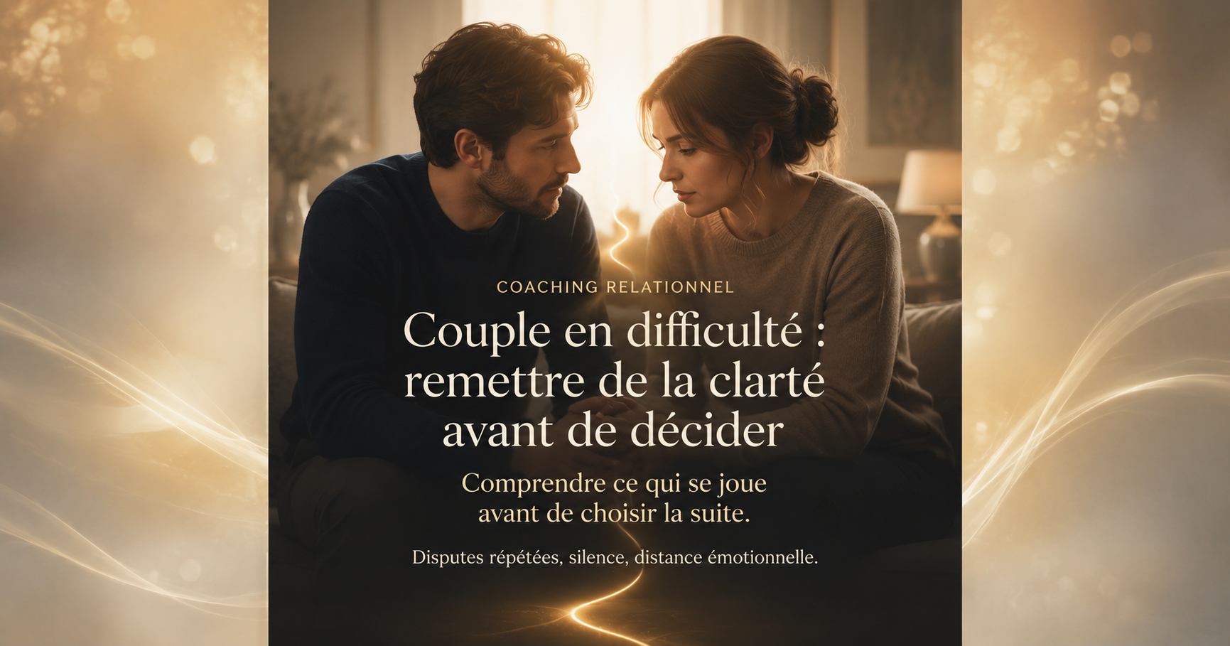 Couple en difficulté – Remettre de la clarté avant de décider