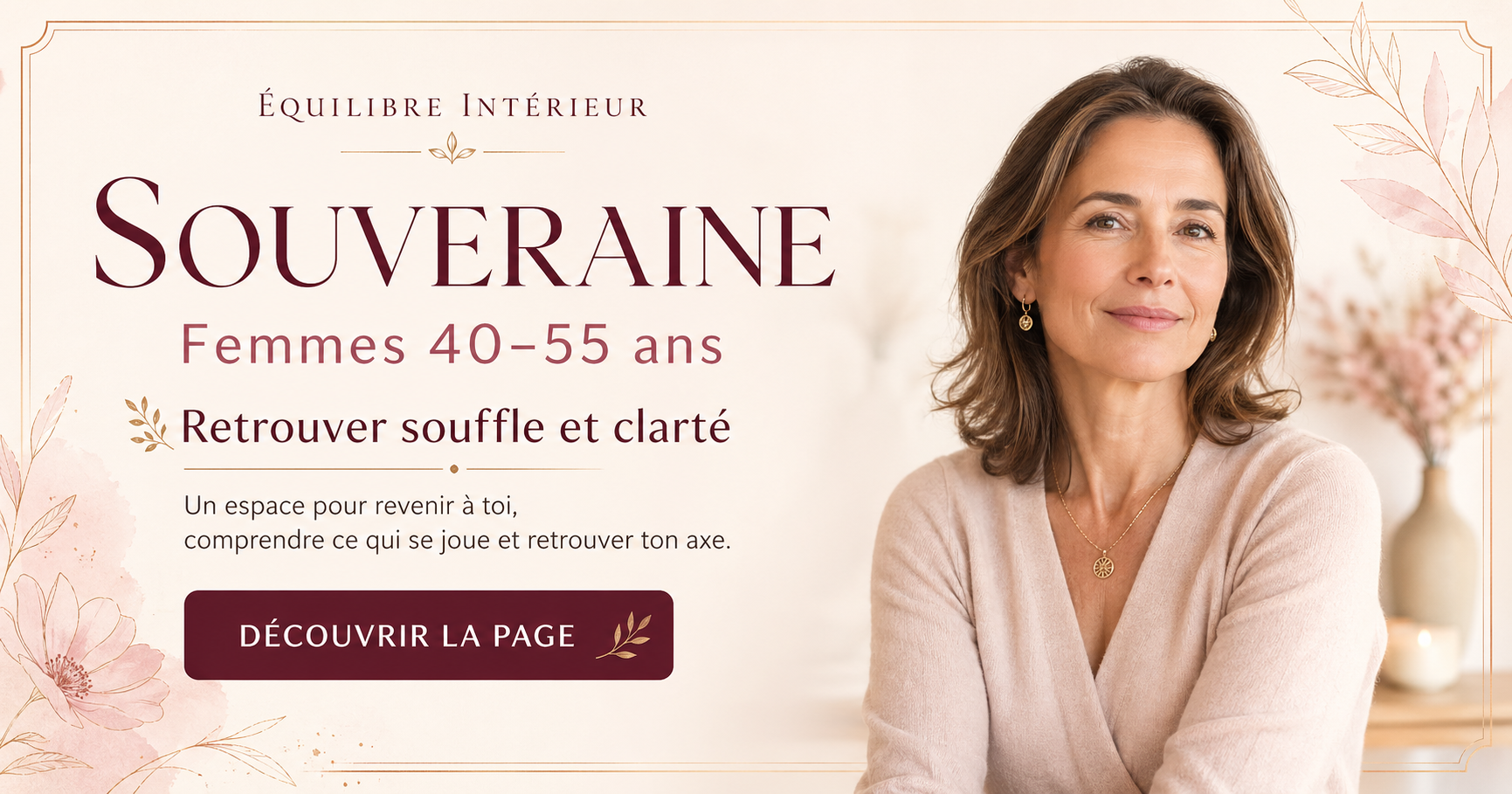 Souveraine – Femmes 35–55 ans | Souveraineté Féminine